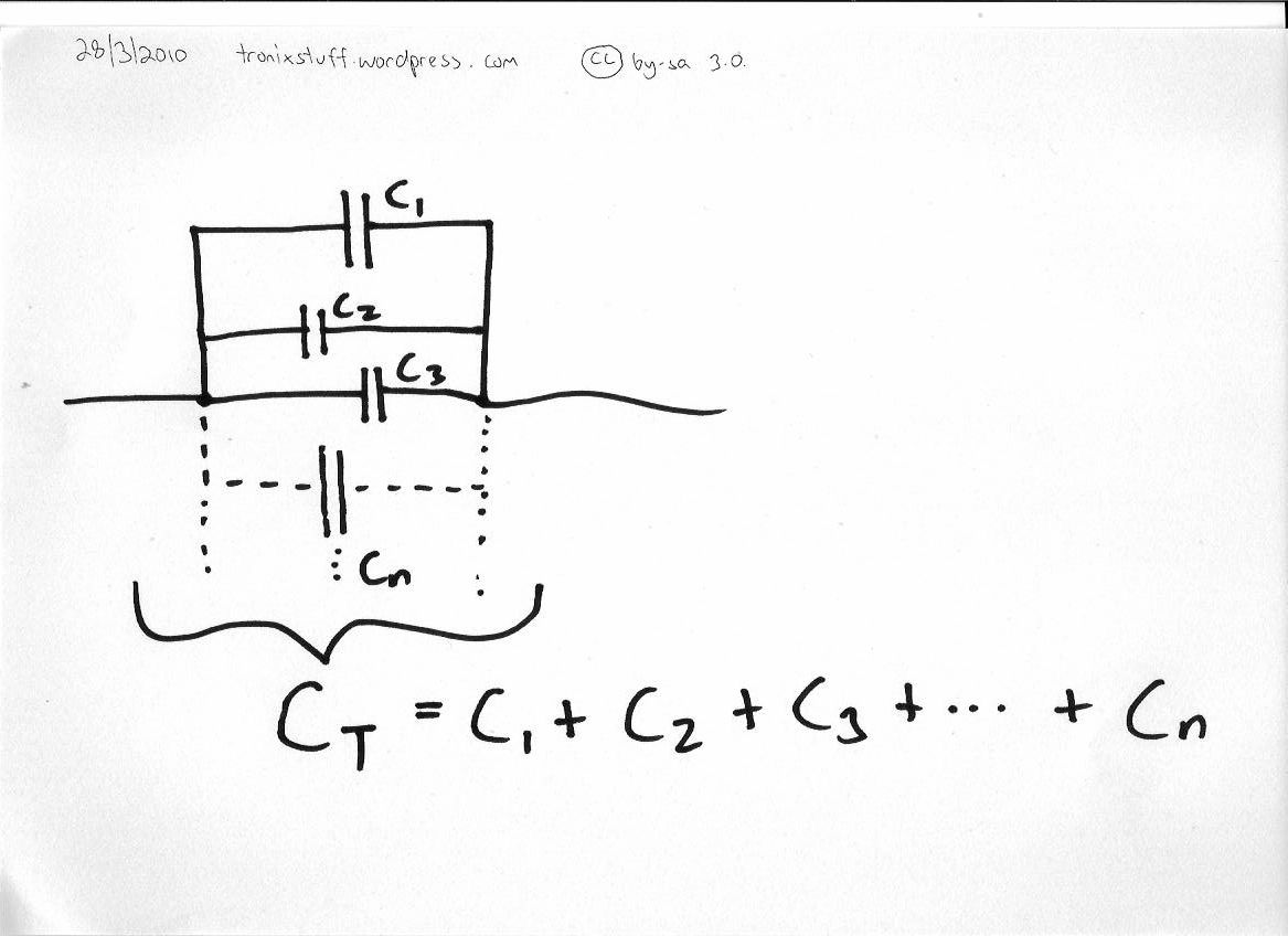 capacitors in parallel – tronixstuff.com