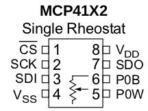 mcp4162pinout