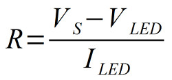 resistor formula