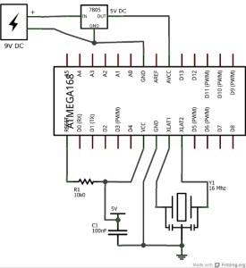 basic Arduino circuit