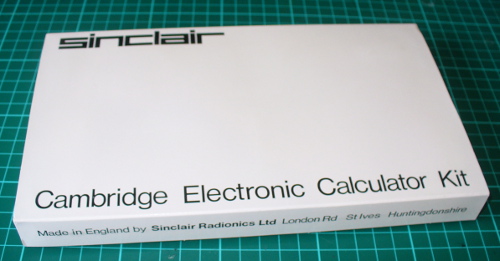 Sinclair Cambridge Calculator