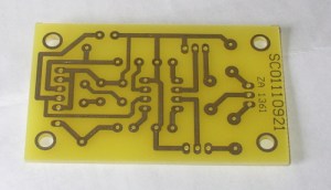 Dick Smith Electronics K5008 Stereo Amplifier Kit PCB rear