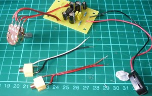 Dick Smith Electronics K5008 Stereo Amplifier Kit socket wiring