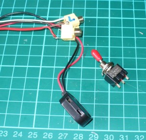 Dick Smith Electronics K5008 Stereo Amplifier Kit PCB forgot the switch