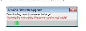 Intel Galileo Windows Firware Update status